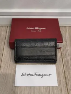 ☆新品未使用☆　Salvatore Ferragamo キーケース ガンチーニ柄