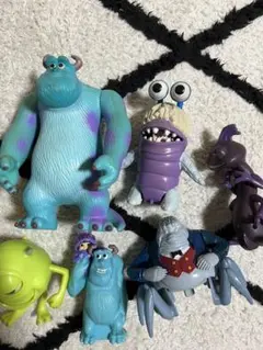 (美品)モンスターズインク フィギュア 6点セット