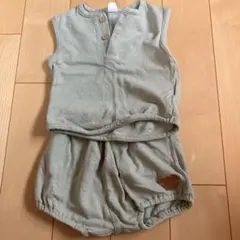 Cottoli セットアップ　くま　タンクトップ　ノースリーブ　バースデイ