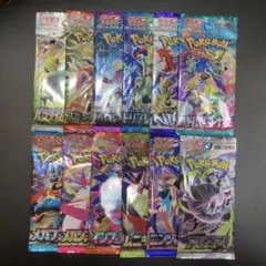 ポケモンカード クレイバースト他未開封パック14パック - メルカリ