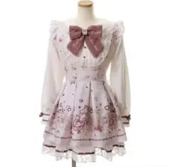 LIZLISA Many Hearts Afternoontea柄セットアップ