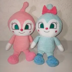 アンパンマンミュージアム ドキン コキン コーデュロイ ぬいぐるみ