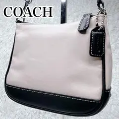 COACH Canvas Leather Mini Shoulder Bagのサムネイル