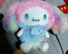 サンリオ マスコットポーチ レインボー シナモンロール