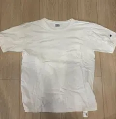 Champion T1011 ホワイト Tシャツ
