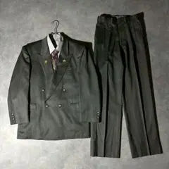 80s-90s スーツ ダブル セットアップ 成人式 NO. 161