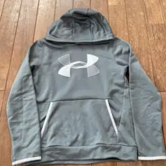 Under Armour ColdGear グレー パーカー YLG