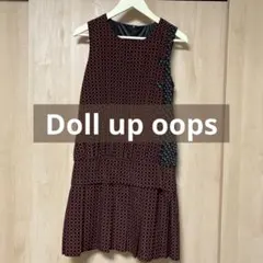Doll up oops ドールアップウップス　ノースリーブ ワンピース　Mのサムネイル