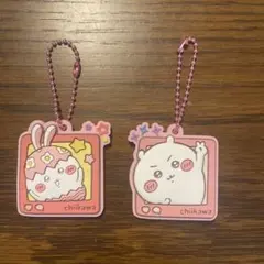 ちいかわ　ぷっくりラバマスグミ4 ちいかわ2個セットキーホルダー