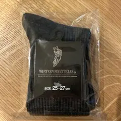 靴下　新品未使用　WESTERN POLO TEXAS ウエスタンポロテキサス