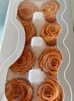 プリザーブドフラワー花材バラ3色