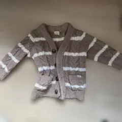 GELATO PIQUE ストライプカーディガン XXS ベビー【美品】