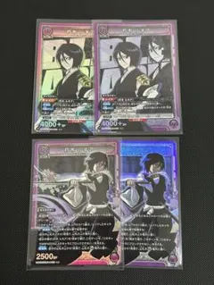 ユニオンアリーナ BLEACH 黒崎 一護 朽木 ルキア SR 各4枚 セット