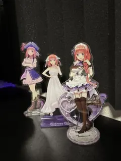 五等分の花嫁 中野二乃 アクリルスタンド 3種セット