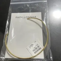 【PAPILLONNER/パピヨネ】ステンレスメタルチョーカー
