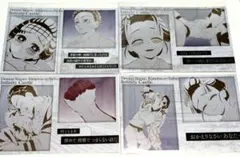 鬼滅の刃ダイニング お楽しみくじ メタリックポストカード ポスカ 狛治 恋雪 ②