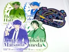 名探偵コナン モバイルステッカーコレクション Vol.5 セット 松田仁平 他