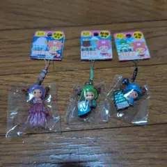 ワンピースチョッパー ご当地ストラップフィギュア3個セット