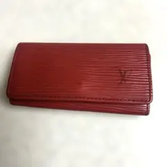 Louis Vuitton エピレザー 4連キーケース レッド