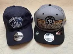 ヤンキース2024ポストシーズン＆WS/NEWERA９シリーズ2組限定CAP