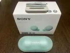 ソニー WF-C500 ワイヤレスイヤホン アイスグリーン SONY IPX4のサムネイル