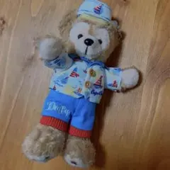 ダッフィー　ぬいぐるみバッチ