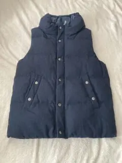 nano universe ネイビー ダウンベスト