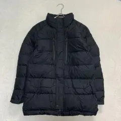 美品　NIKE ダウン　ダブルジップ　ダウン　フェザー　ジャケット　肉厚ダウン