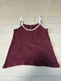 新品・未使用 Brandy Melville バーガンディー キャミソール