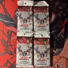 Topps 2026 Series 1 MLB トレーディングカード 4パックのサムネイル
