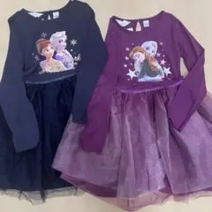 【新品】120〜130cmアナと雪の女王 2点セット