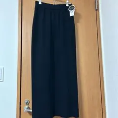 お値下げ！新品　GLOBAL WORK メルティニットアイラインスカート L