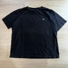 LACOSTE ラコステ 半袖 Tシャツ ブラック　L