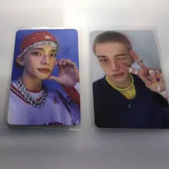 Stray Kids KARMA 　ヒョンジントレカ2枚　サンキューカード付き