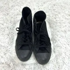コンバース　ハイカット　ブラック　オールスター　25.0