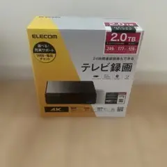 ELECOM 外付けハードディスク　2.0TB