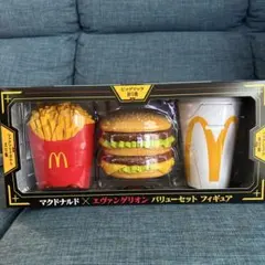 マクドナルド✖️エヴァンゲリオン　バリューセットフィギュア