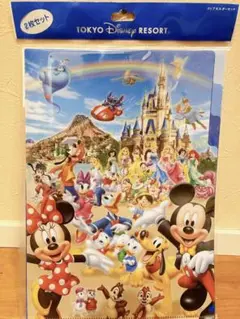 【新品】ディズニー　クリアホルダーセット