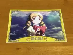 魔法少女まどか☆マギカ クリアビジュアルポスター ガチャガチャ 巴マミ