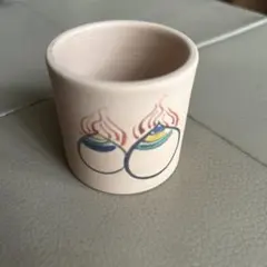 茶道具　深草焼　宝珠絵蓋置