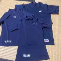 アンダーシャツ 3枚セット ネイビー 140 150