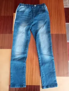 MPS デニムブルー ストレートレッグパンツ