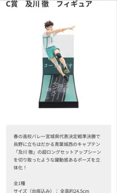 ハイキューHappyくじ　C賞　及川徹　D賞　岩泉一　セット販売