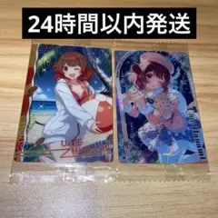 学園アイドルマスター　ウエハース　花海佑芽　セット　学マス