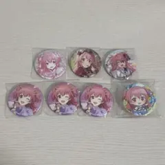 桃井愛莉 缶バッジ サンリオ セカライ バレンタイン セガくじ セット