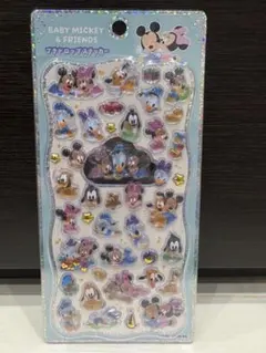 【正規品】プチドロップステッカー　ディズニー　ベビーミッキー＆フレンズ