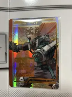 ヒロアカ　原画展　爆豪勝己　入場特典グッズ付きチケット　コレクションカード