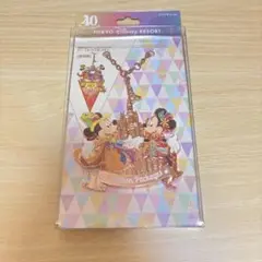 Disney - バケーションパッケージ限定デザイン　バッグチャーム 40周年の今だけ限定！バケーションパッケージでもらえるバッグ