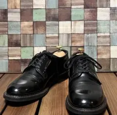 rutt shoes プレーントゥ 短靴　ブラック 革靴　8 1/2のサムネイル