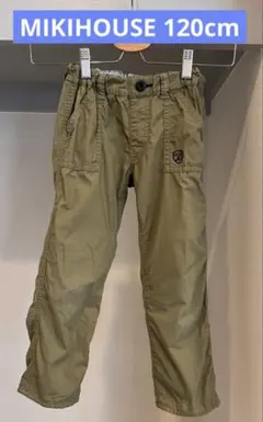 MIKIHOUSE ミキハウス　オリーブグリーンパンツ　120cm
